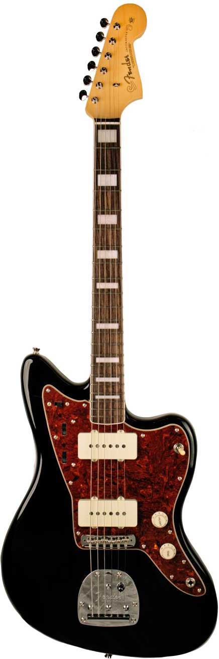 Fender Japan Traditional II Jazzmaster Rosewood Fingerboard Black
