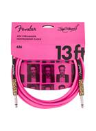 Fender Joe Strummer 13ft Instrument Cable Pink Leopard