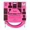 Fender Joe Strummer 13ft Instrument Cable Pink Leopard Front View