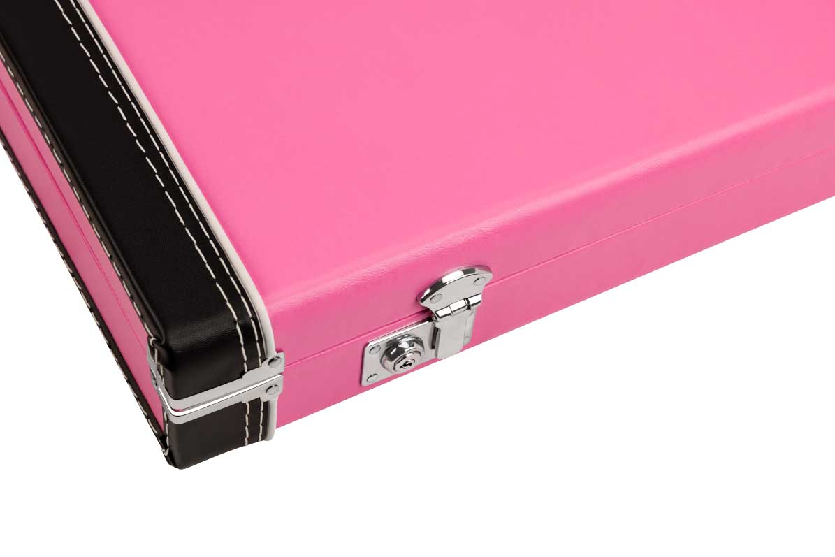 Fender Joe Strummer Stratocaster/Telecaster Case Pink Leopard