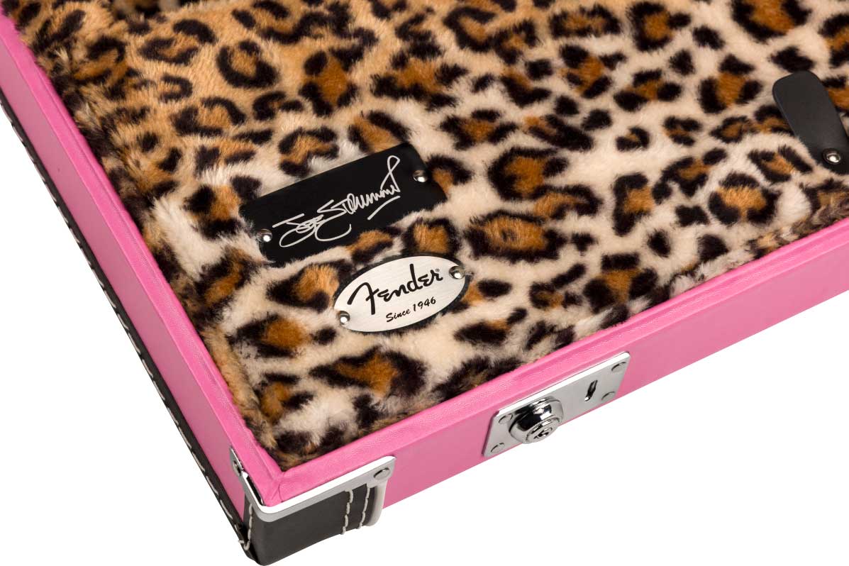 Fender Joe Strummer Stratocaster/Telecaster Case Pink Leopard