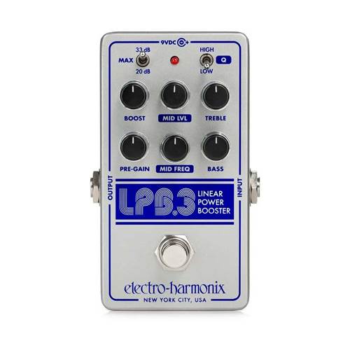 Electro Harmonix LPB-3 Linear Power Booster and EQ Pedal Electro Harmonix LPB-3 Linear Power Booster and EQ Pedal