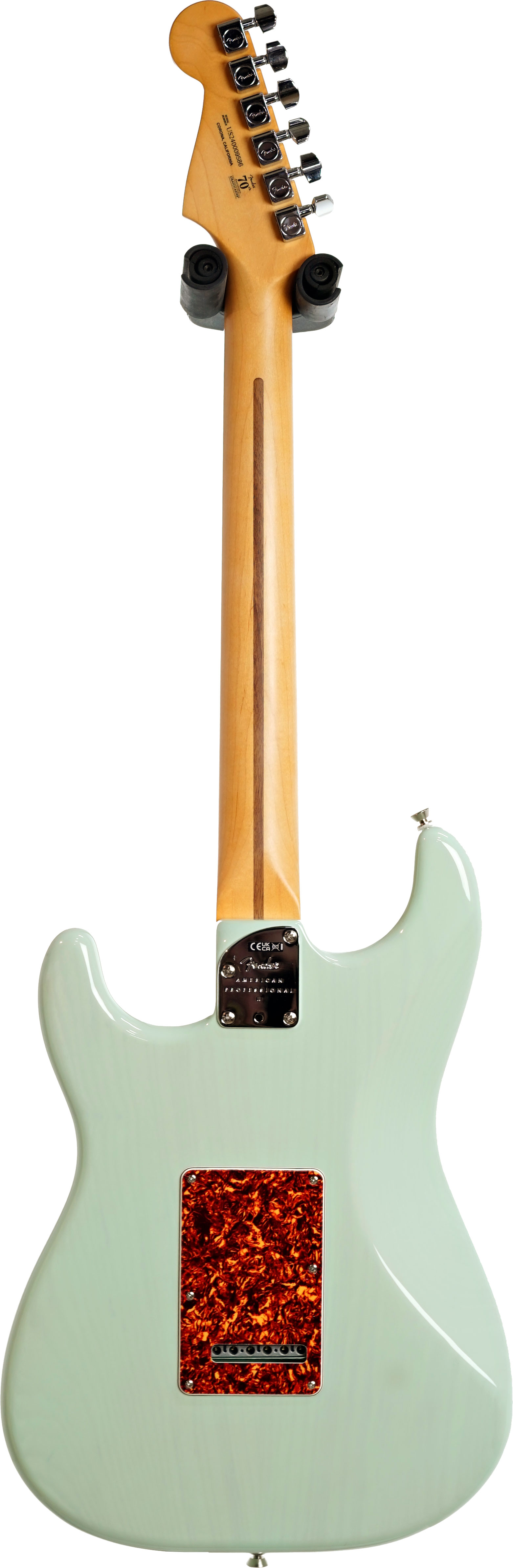 Fender Limited Edition American Pro II Thinline Stratocaster Rosewood Fingerboard Trans Surf Green (Nearly New) #US240009586