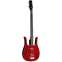 Danelectro DL58RD Longhorn Short Scale Bass Red Hot Front View
