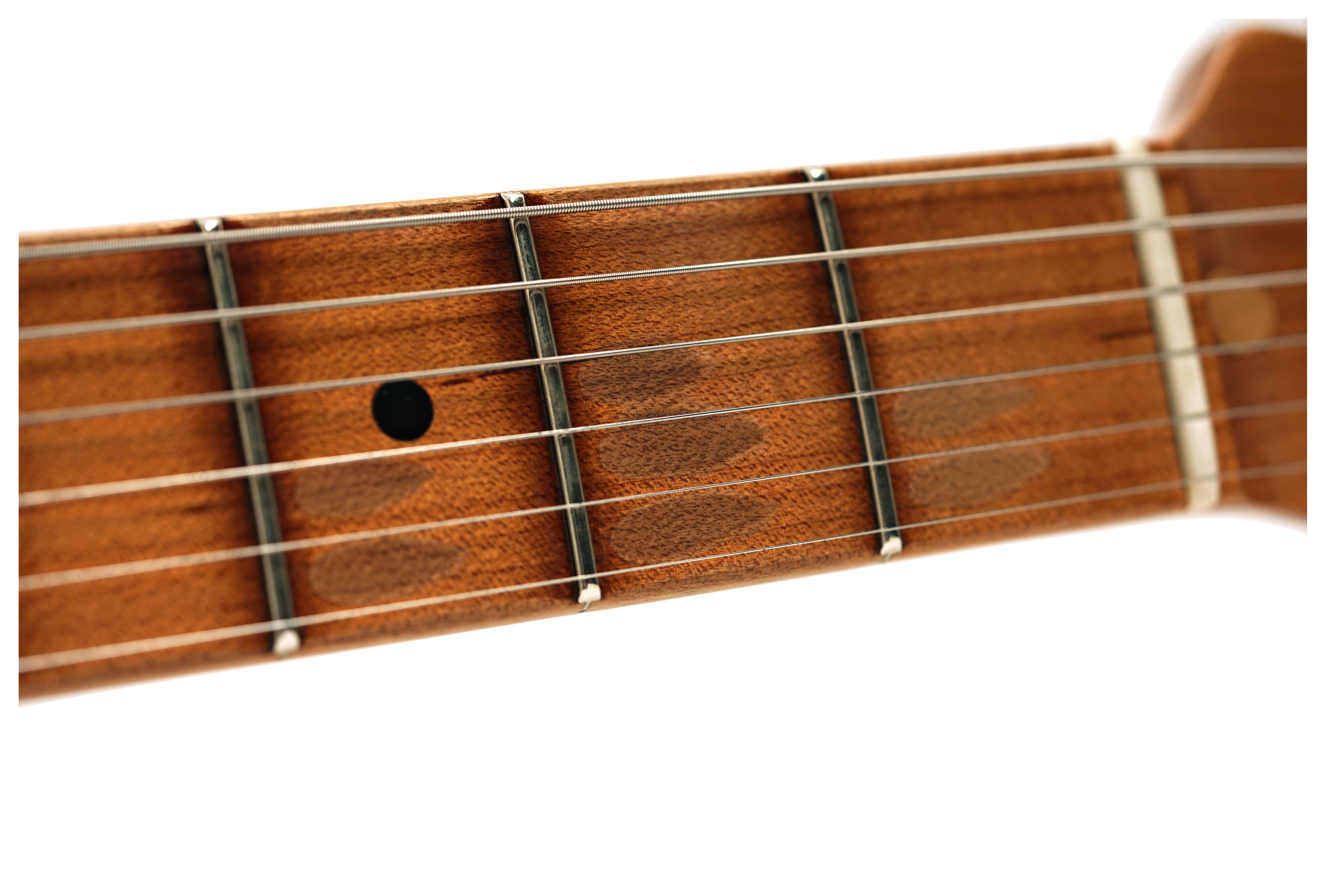 Fender Custom Shop Limited Edition 1954 Roasted Stratocaster Journeyman Relic Aged Black #LXX0697