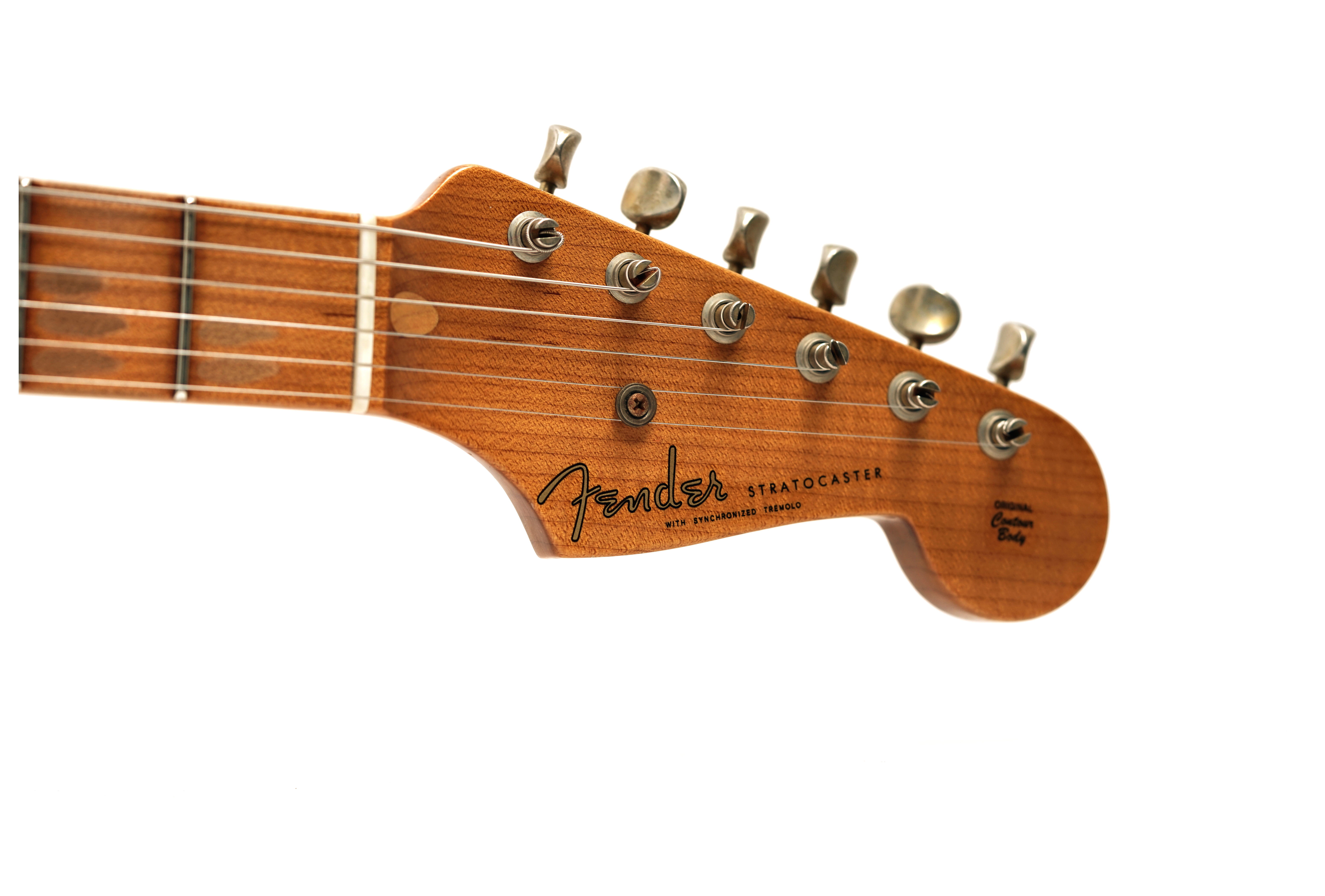 Fender Custom Shop Limited Edition 1954 Roasted Stratocaster Journeyman Relic Aged Black #LXX0697