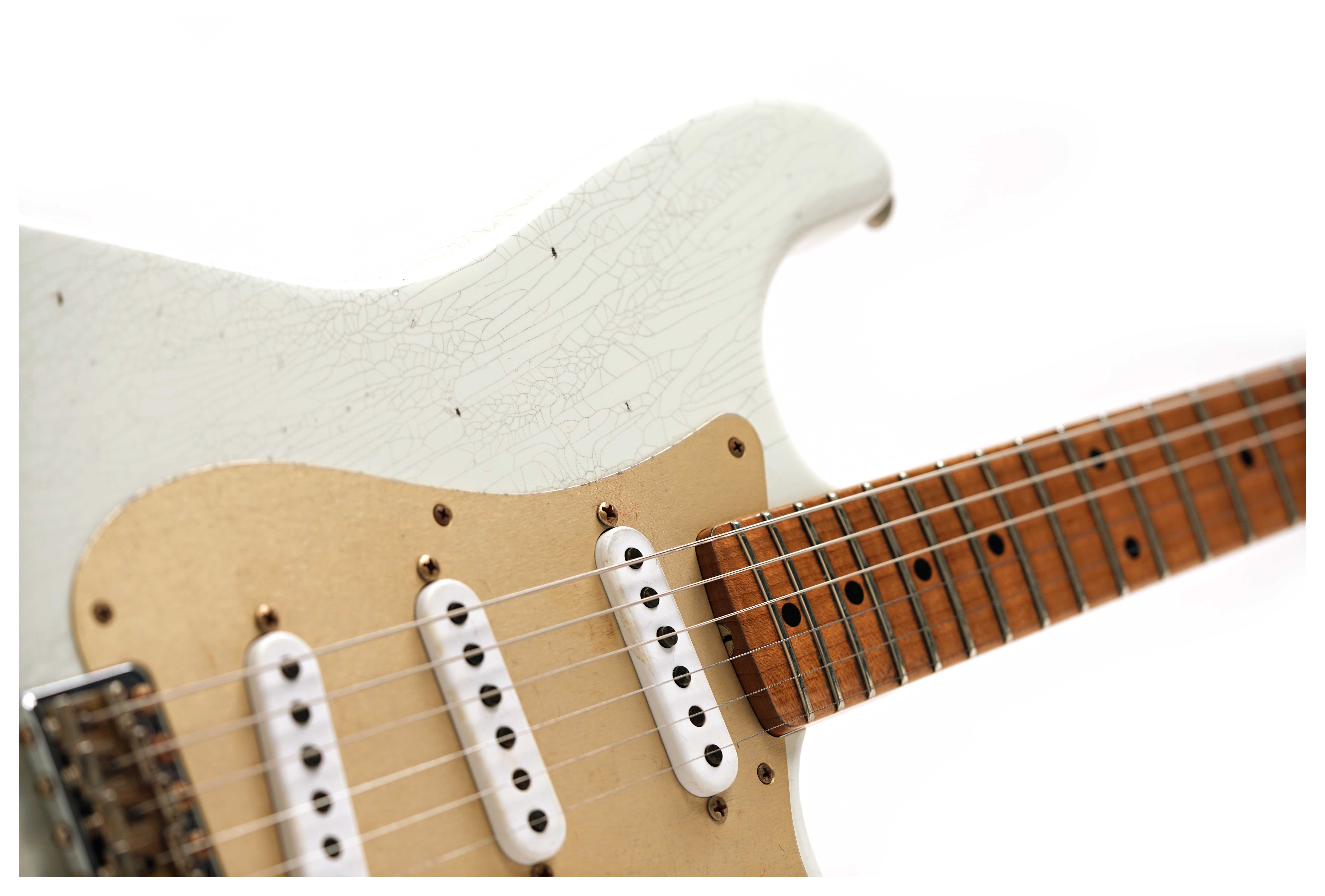 Fender Custom Shop Limited Edition 1954 Roasted Stratocaster Journeyman Relic 55 Desert Tan #LXX0714