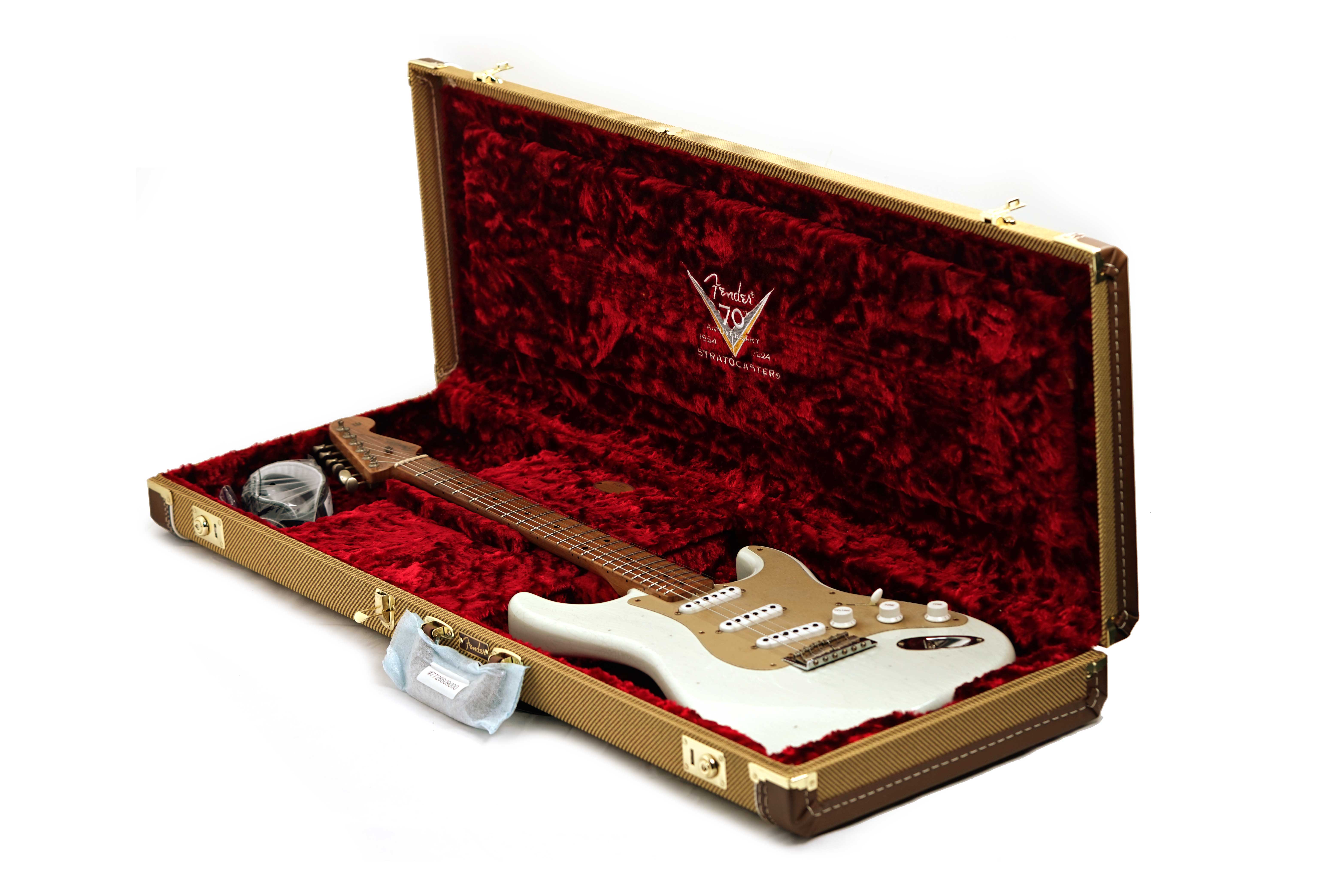 Fender Custom Shop Limited Edition 1954 Roasted Stratocaster Journeyman Relic 55 Desert Tan #LXX0714