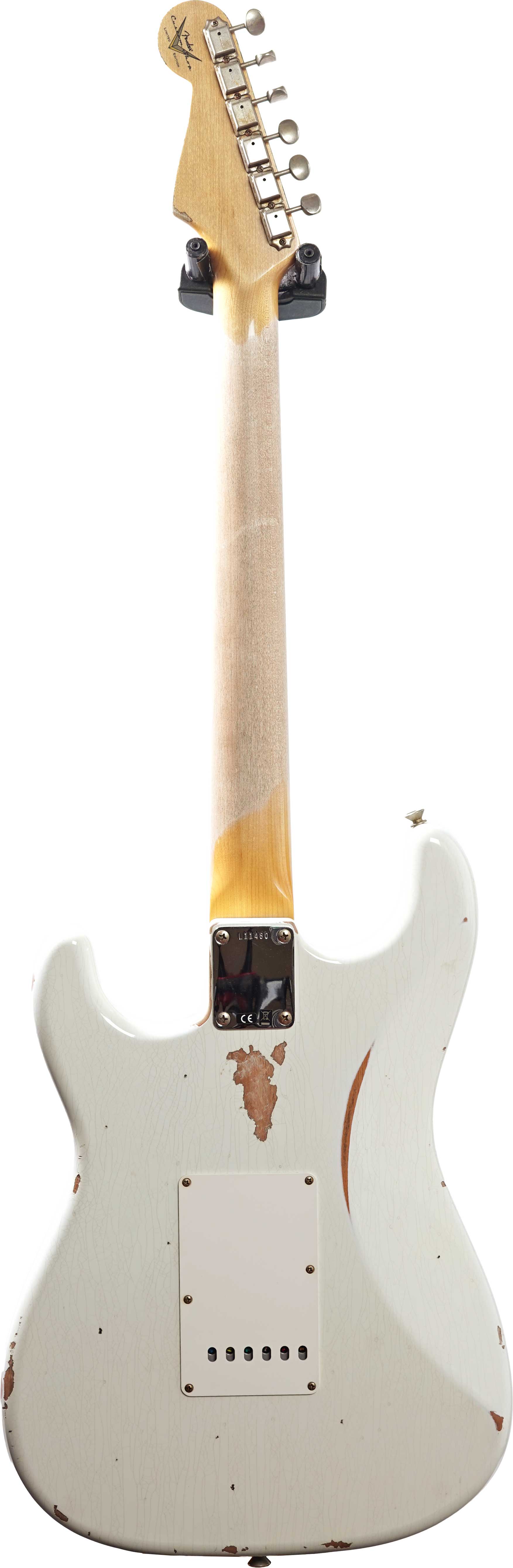 Fender Custom Shop Limited Edition 1964 L-Series Stratocaster Heavy Relic Olympic White #L11480