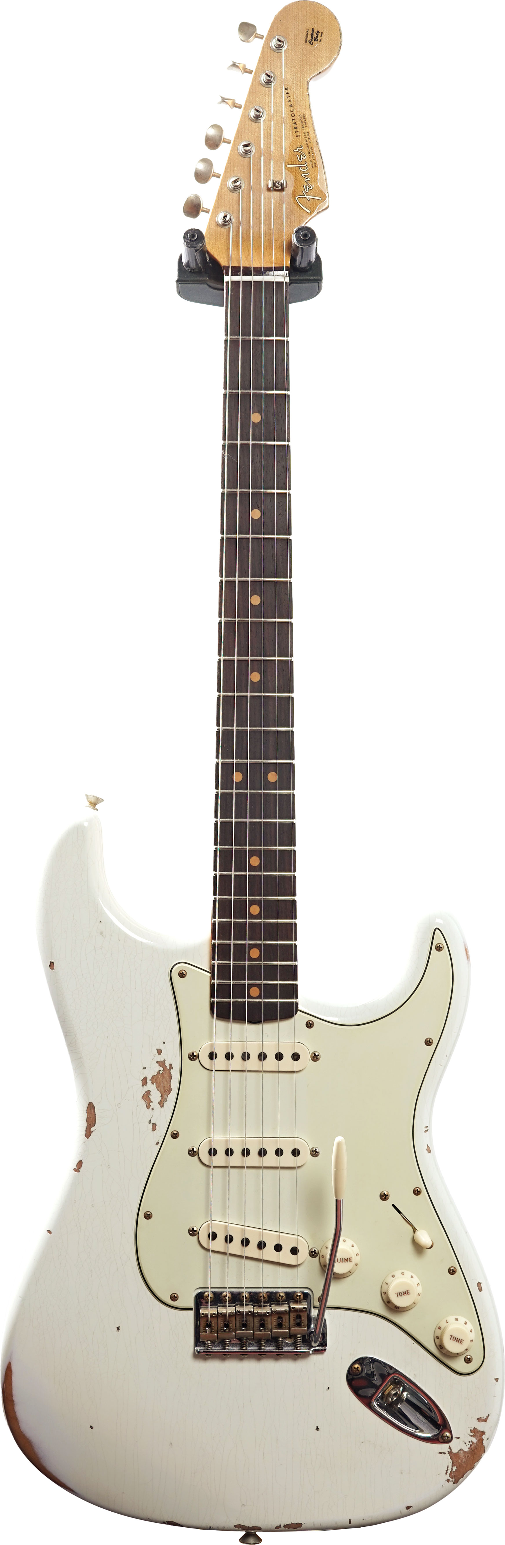Fender Custom Shop Limited Edition 1964 L-Series Stratocaster Heavy Relic Olympic White #L11480