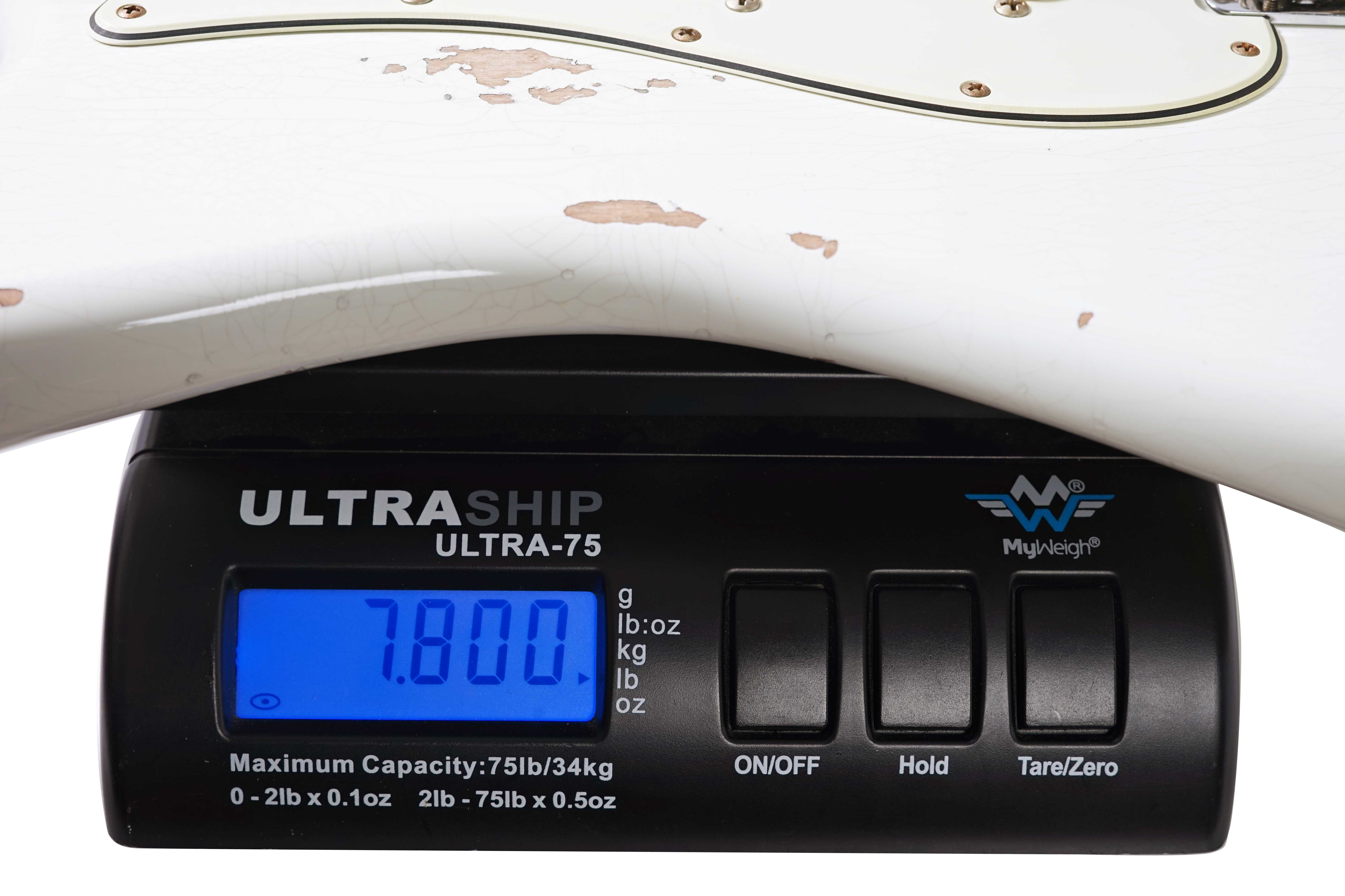 Fender Custom Shop Limited Edition 1964 L-Series Stratocaster Heavy Relic Olympic White #L11480