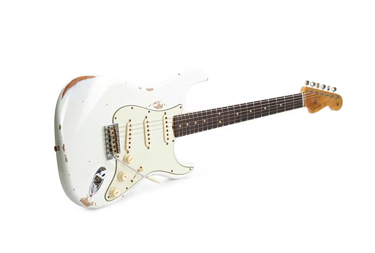 Fender Custom Shop Limited Edition 1964 L-Series Stratocaster Heavy Relic Olympic White Fender Custom Shop Limited Edition 1964 L-Series Stratocaster Heavy Relic Olympic White