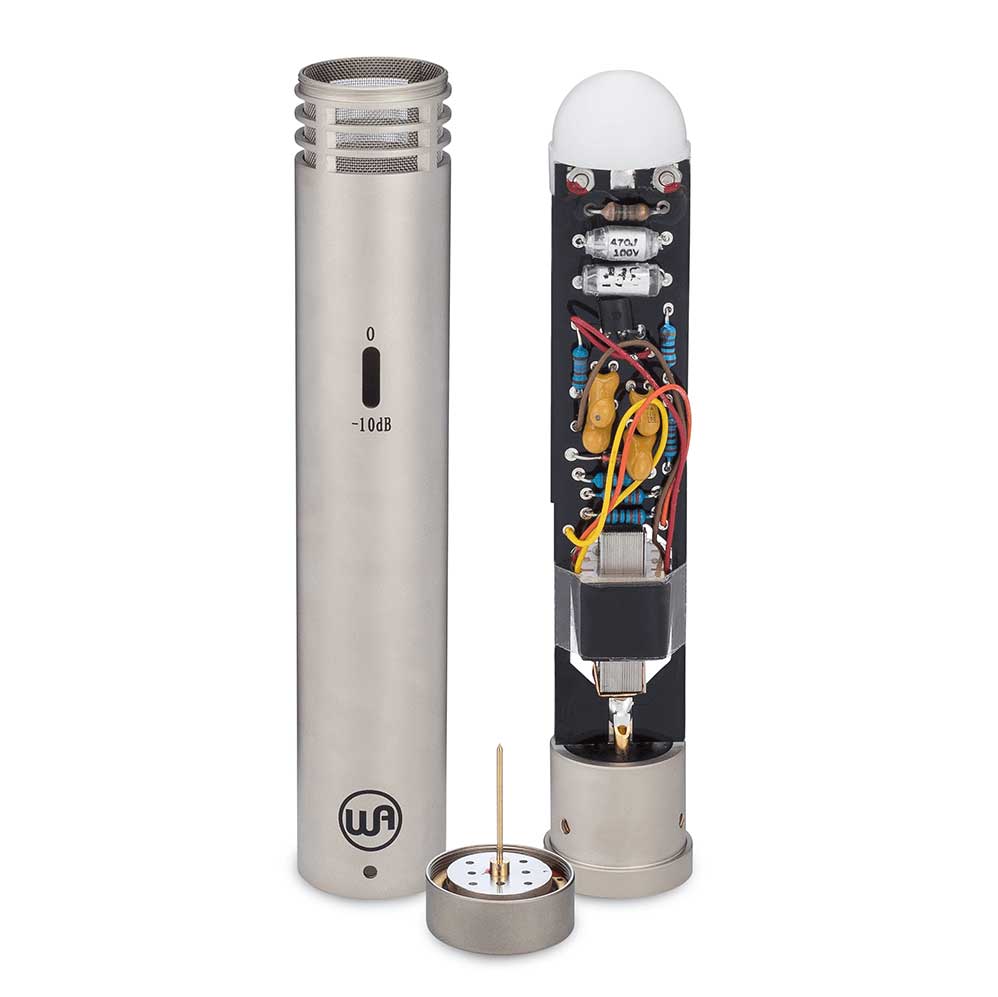 Warm Audio WA84-C-N-ST WA-84 Small Diaphragm Condenser Microphone Nickel (Pair)