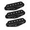 Seymour Duncan Hot Chicken Set for Strat Black Front View