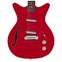 Danelectro DC59RRD Fifty Niner Electric Guitar Red Top Front View