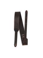 Martin Luxe Saddleback Full Grain Leather Dark Brown Strap