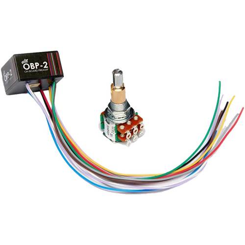 Aguilar OBP-2 Preamp 2 Band Boost / Cut - Stacked Treble/Bass Pot Aguilar OBP-2 Preamp 2 Band Boost / Cut - Stacked Treble/Bass Pot