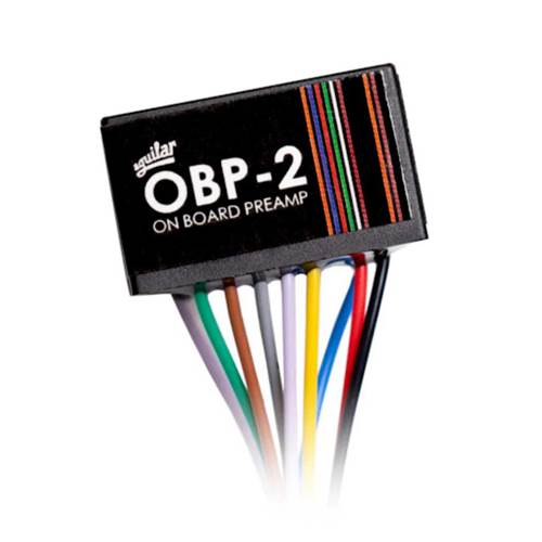 Aguilar OBP-2 Preamp 2 Band Boost / Cut - Stacked Treble/Bass Pot Aguilar OBP-2 Preamp 2 Band Boost / Cut - Stacked Treble/Bass Pot