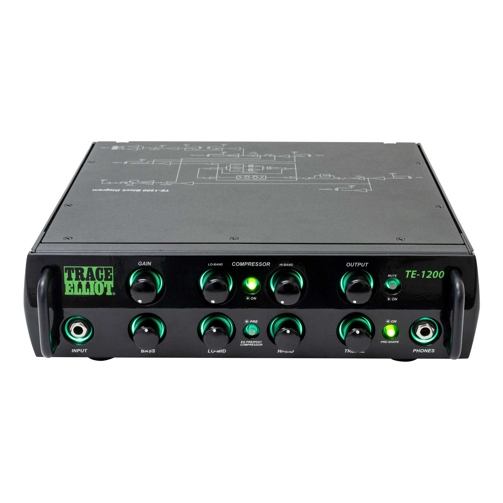 Trace Elliot TE-1200 Bass Solid State Amplifier Head