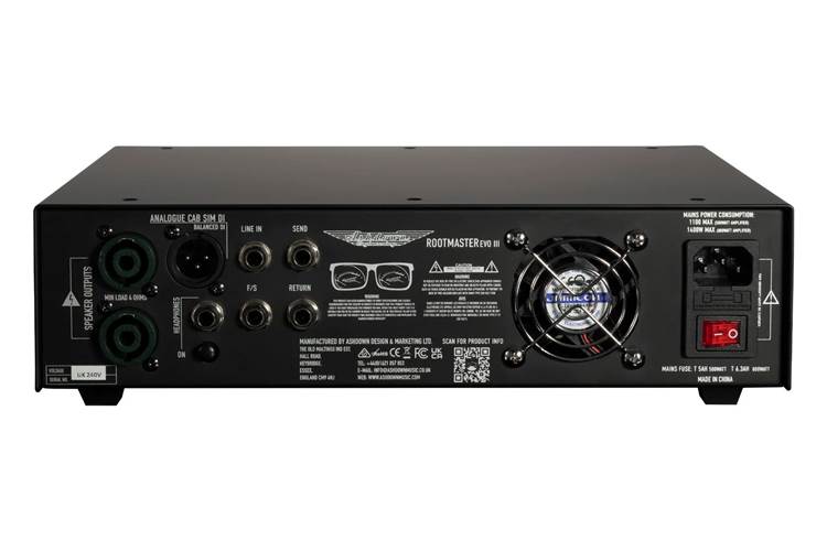 Ashdown RM 800 EVO III Bass Solid State Amp Head Ashdown RM 800 EVO III Bass Solid State Amp Head