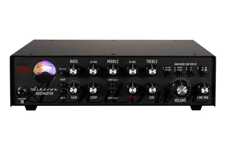 Ashdown RM 800 EVO III Bass Solid State Amp Head Ashdown RM 800 EVO III Bass Solid State Amp Head