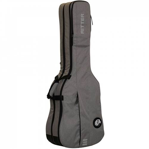 Ritter Carouge Double Electric Bass Guitar Bag Elephant Grey Ritter Carouge Double Electric Bass Guitar Bag Elephant Grey