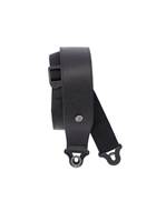 D'Addario Comfort Leather Auto Lock Guitar Strap Black