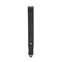 D'Addario Comfort Leather Auto Lock Guitar Strap Black Front View