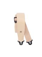 D'Addario Comfort Leather Auto Lock Guitar Strap Tan