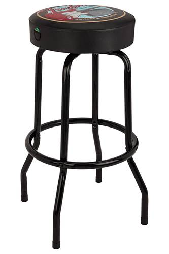 Fender Guitars & Amps Pick Pouch Barstool Black/Black 30 Inch Fender Guitars & Amps Pick Pouch Barstool Black/Black 30 Inch