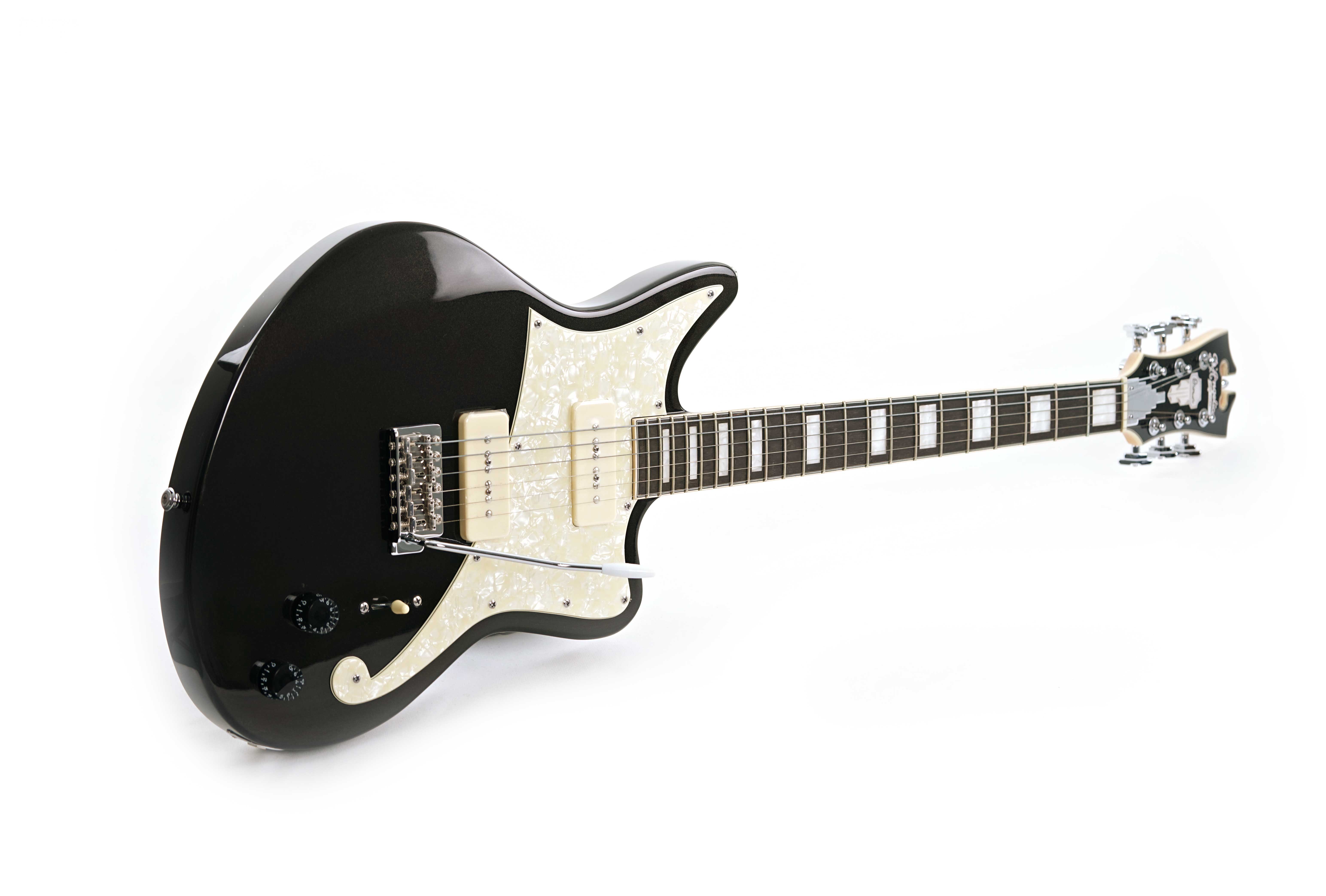 D'Angelico Premier Bedford Black Flake