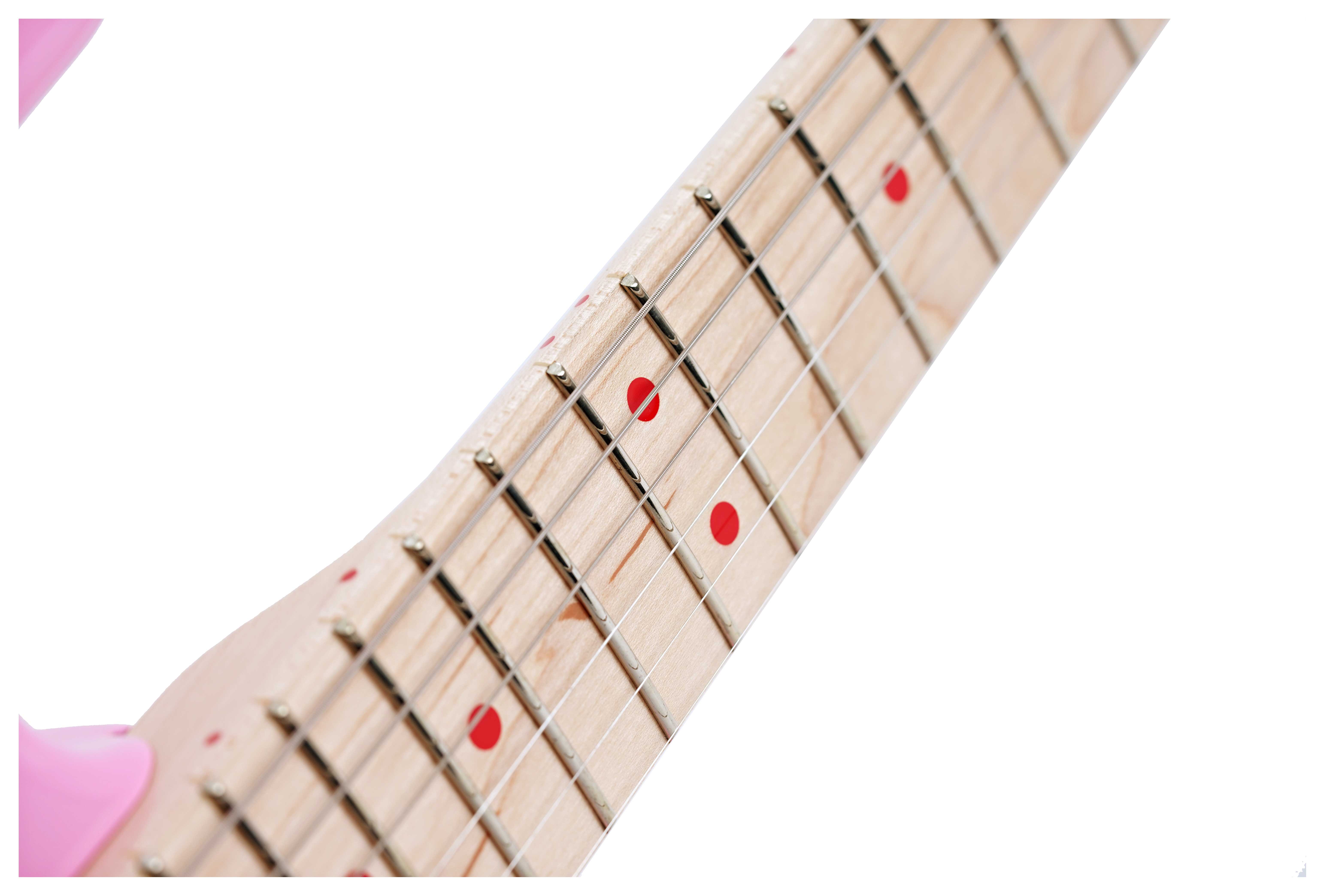 Squier Limited Edition Hello Kitty Stratocaster Pink Maple Fingerboard