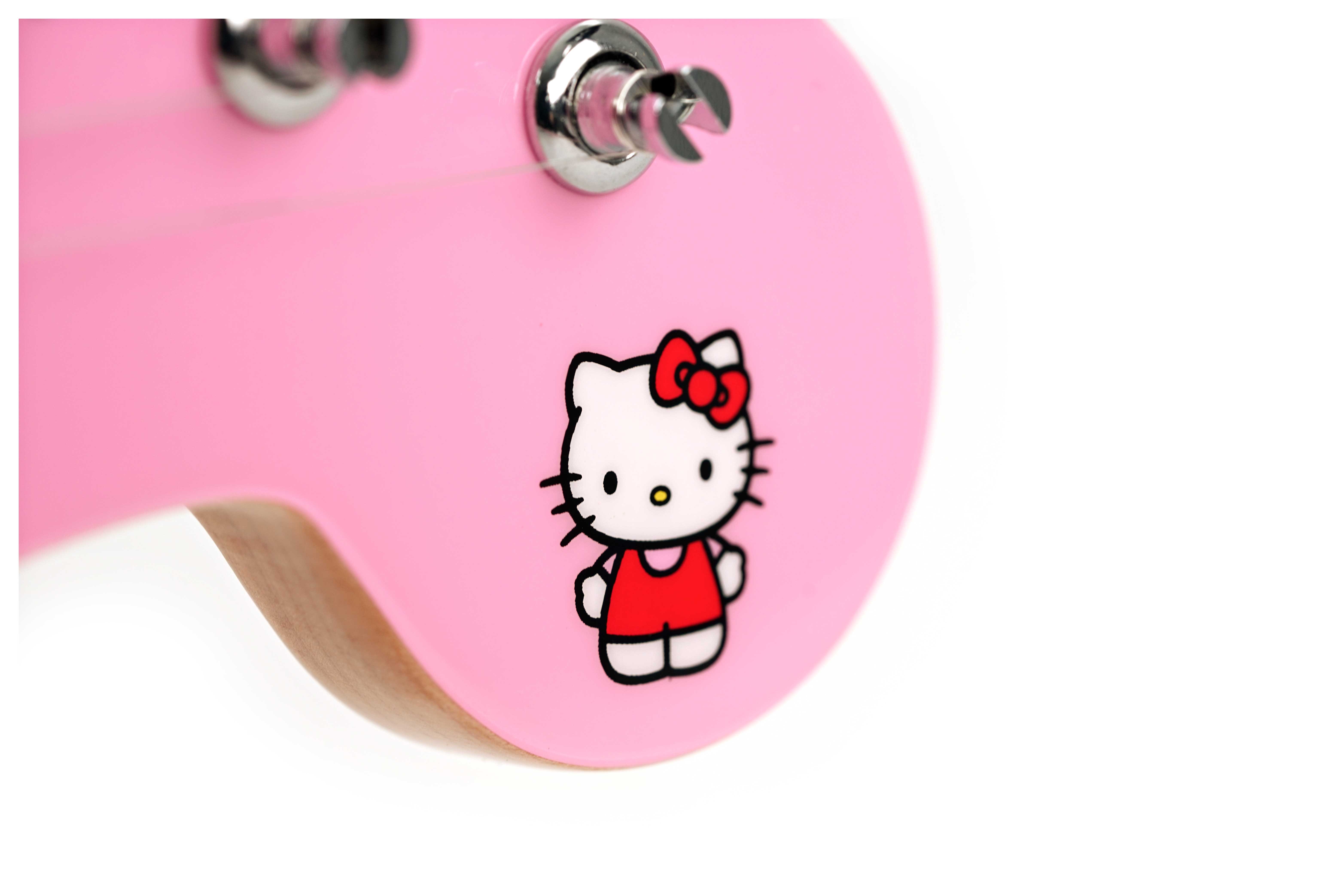 Squier Limited Edition Hello Kitty Stratocaster Pink Maple Fingerboard