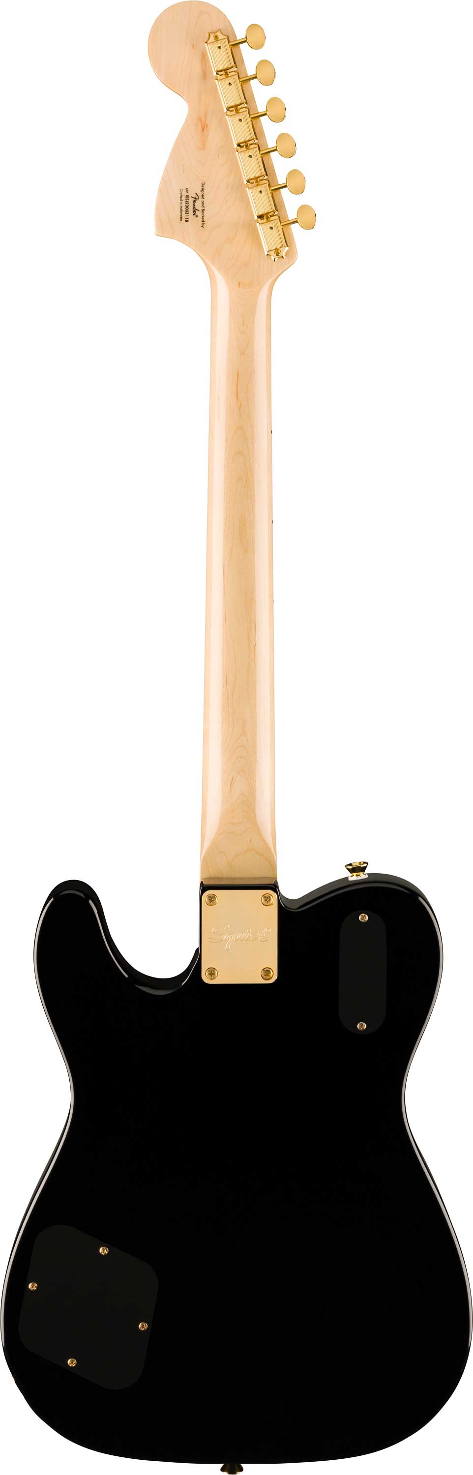 Squier Paranormal Troublemaker Telecaster Deluxe Indian Laurel Fingerboard Black