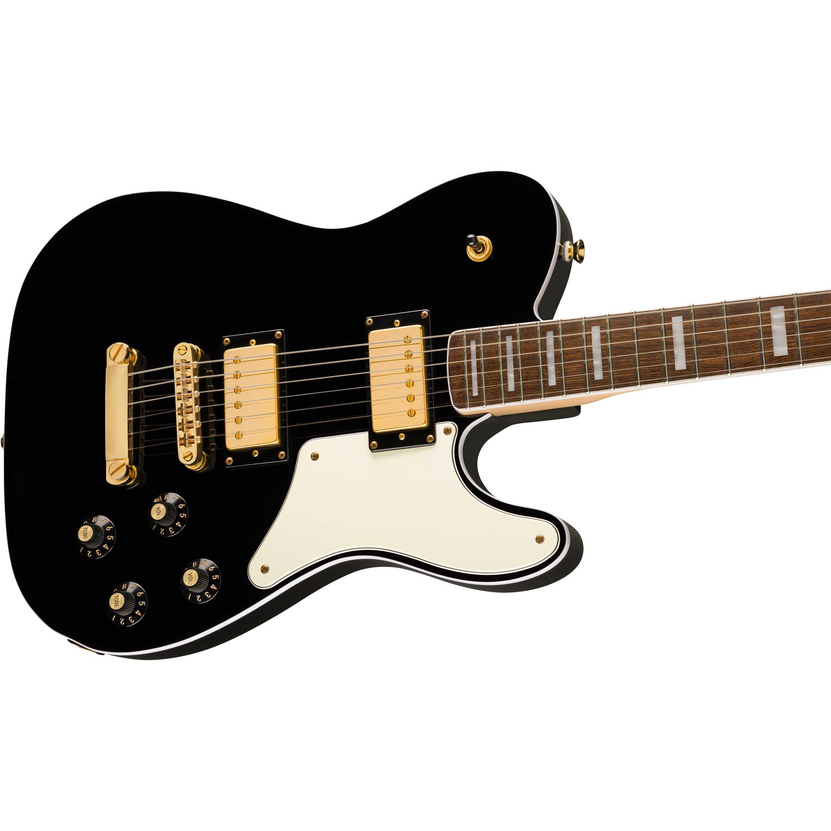 Squier Paranormal Troublemaker Telecaster Deluxe Indian Laurel Fingerboard Black