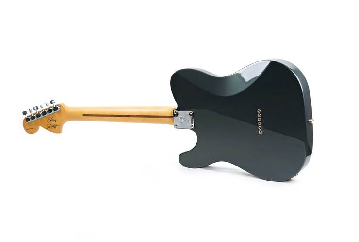 Fender Limited Edition Chris Shiflett Cleaver Telecaster Deluxe Rosewood Fingerboard Charcoal Frost Metallic (Nearly New) #CS240027 Fender Limited Edition Chris Shiflett Cleaver Telecaster Deluxe Rosewood Fingerboard Charcoal Frost Metallic (Nearly New) #CS240027