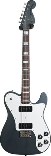 Fender Limited Edition Chris Shiflett Cleaver Tele Deluxe Rosewood Fingerboard Charcoal Frost Metallic (Nearly New) #CS240066 Fender Limited Edition Chris Shiflett Cleaver Tele Deluxe Rosewood Fingerboard Charcoal Frost Metallic (Nearly New) #CS240066