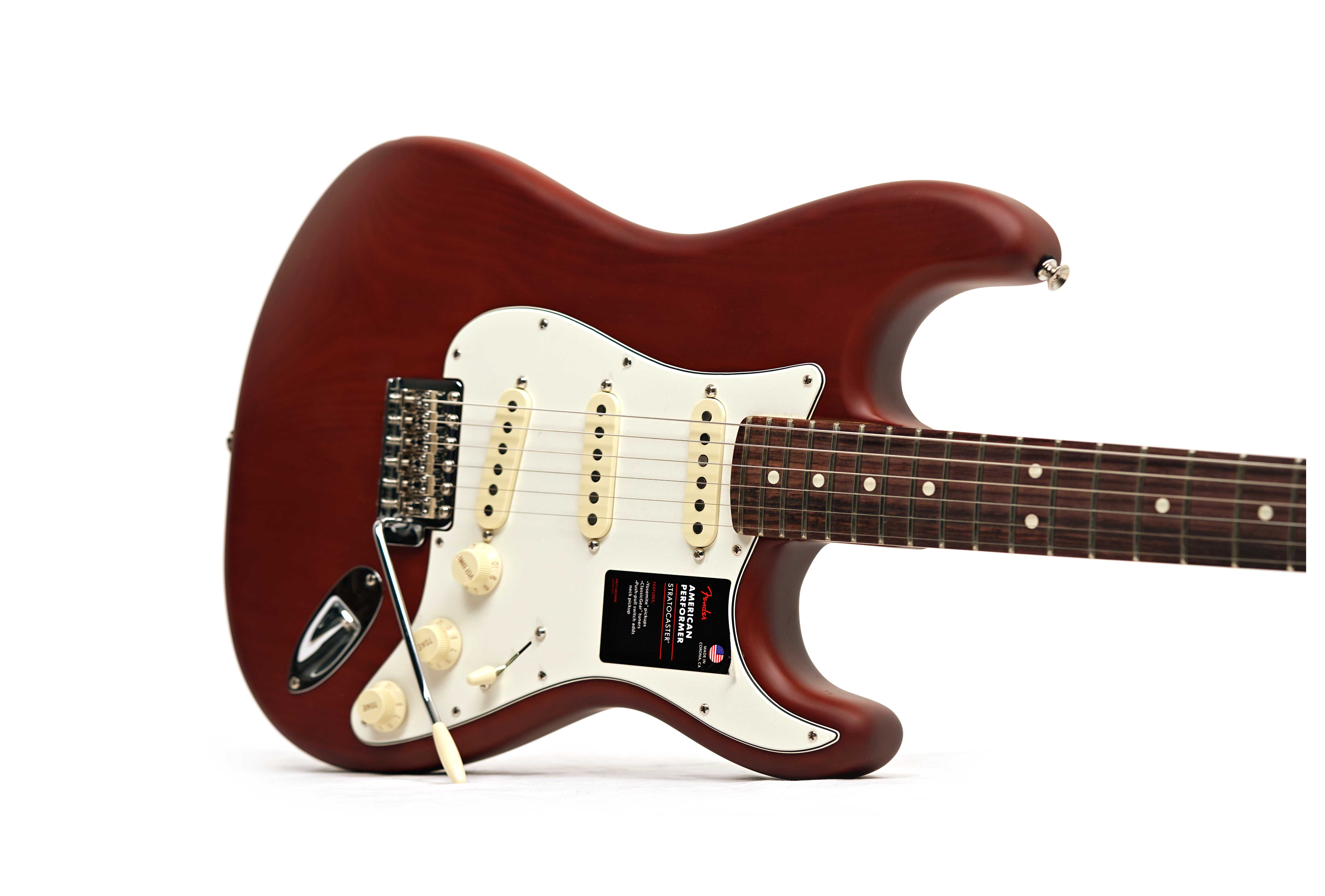 Fender American Performer Sassafras Stratocaster Mocha Rosewood Fingerboard (Ex-Demo) #US240020009