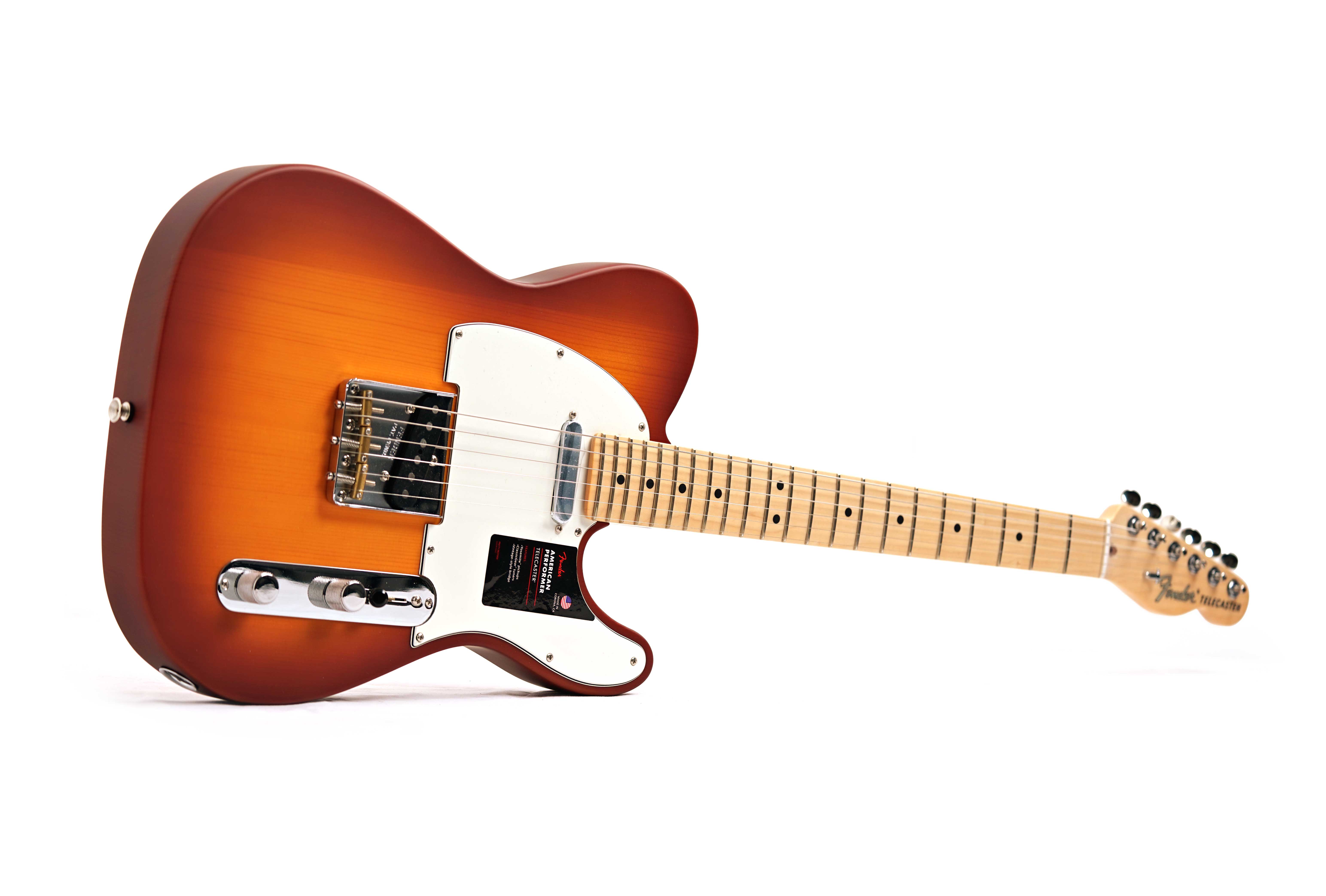 Fender American Performer Spruce Telecaster Honey Burst Maple Fingerboard (Ex-Demo) #US24006108