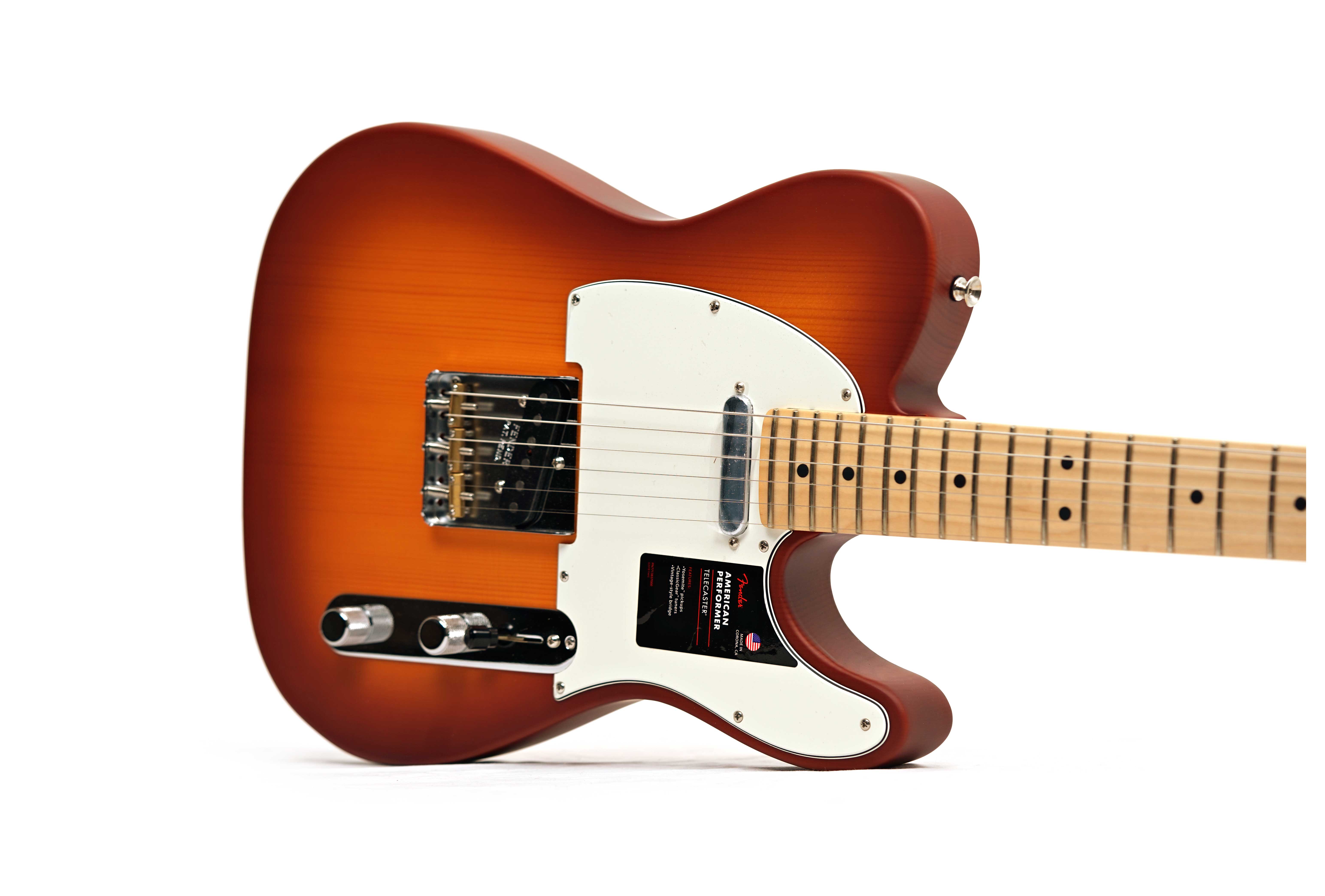 Fender American Performer Spruce Telecaster Honey Burst Maple Fingerboard (Ex-Demo) #US24006108