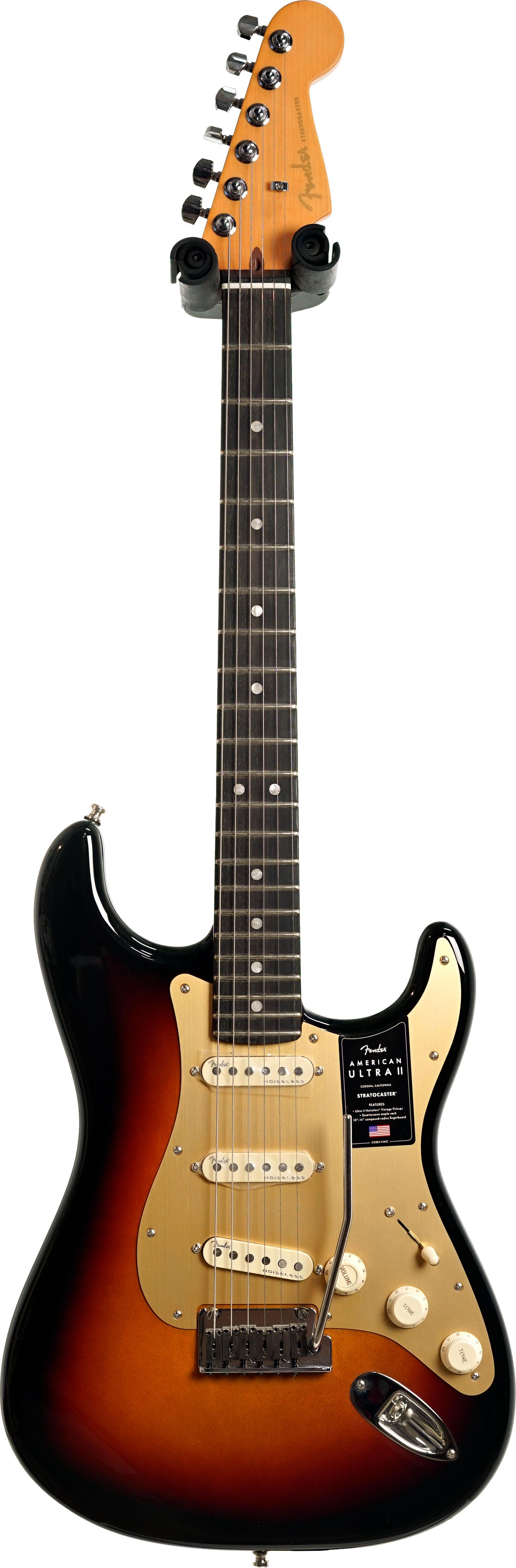 Fender American Ultra II Stratocaster Ebony Fingerboard Ultraburst #US24021059