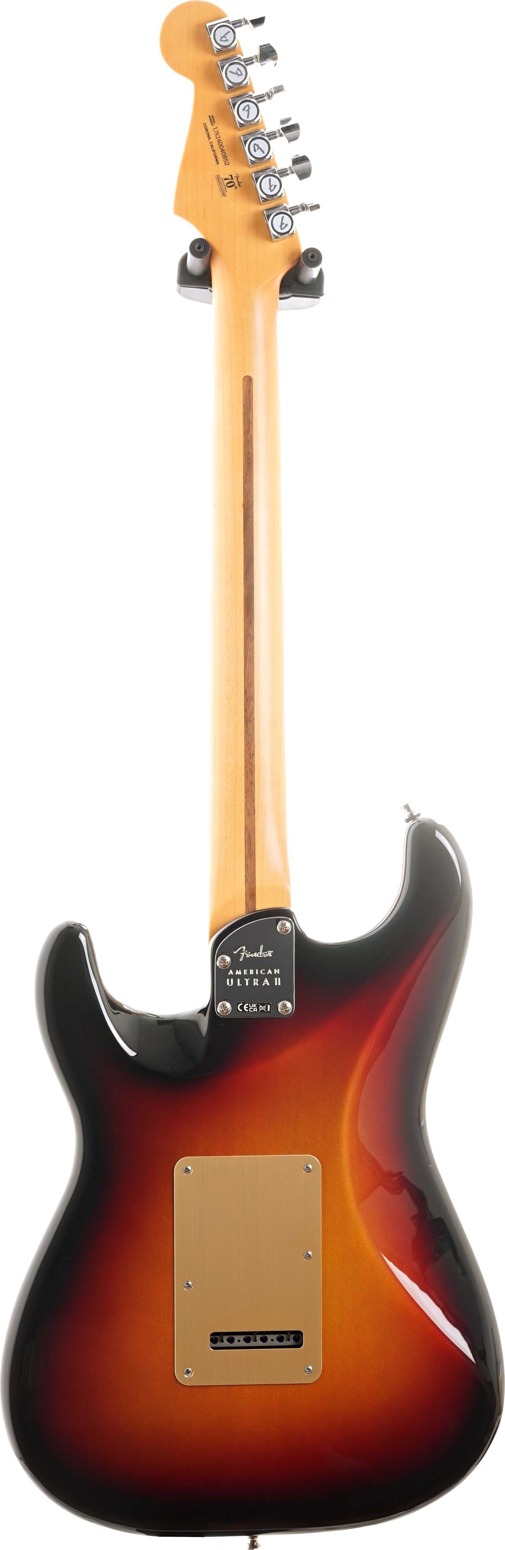 Fender American Ultra II Stratocaster Ebony Fingerboard Ultraburst #US240040852
