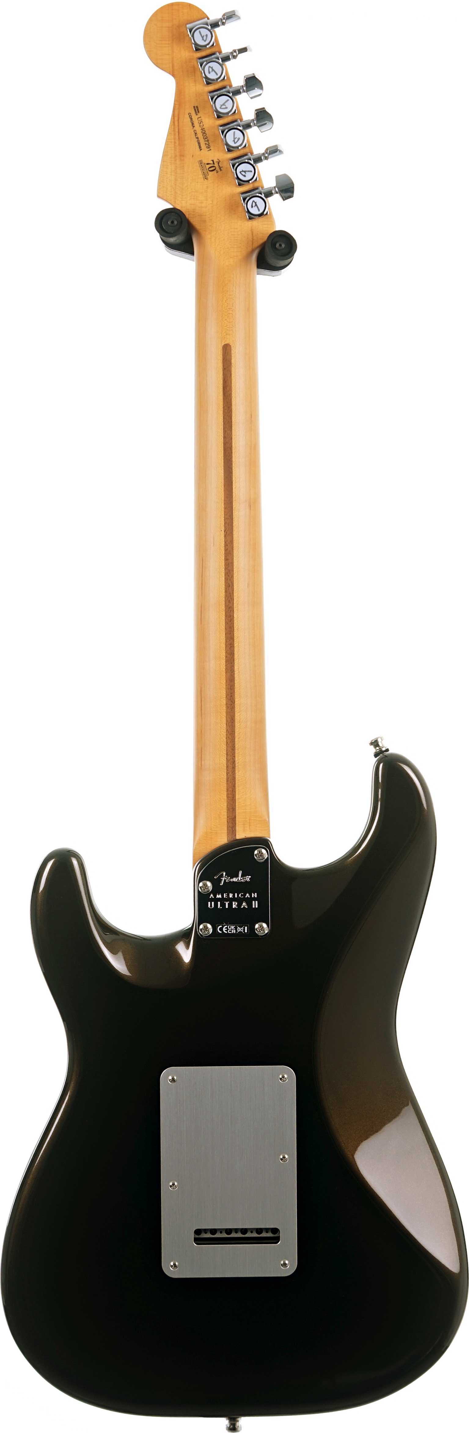 Fender American Ultra II Stratocaster Ebony Fingerboard Texas Tea #US240037291