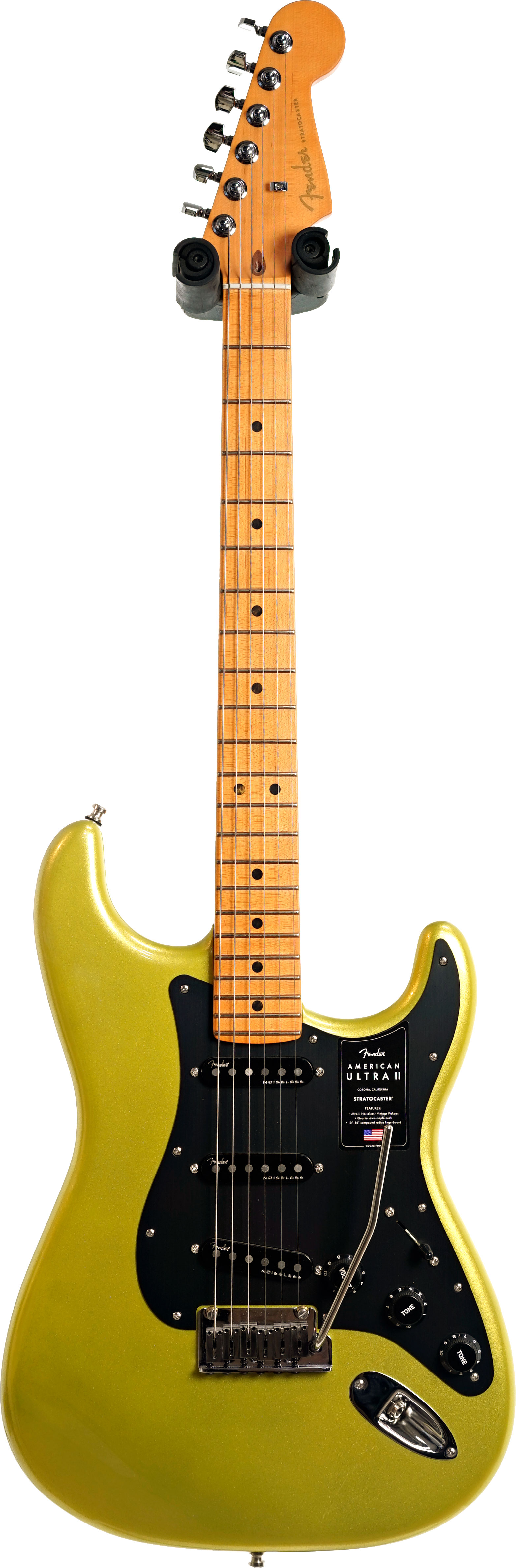 Fender American Ultra II Stratocaster Maple Fingerboard Solar Flare #US240037369