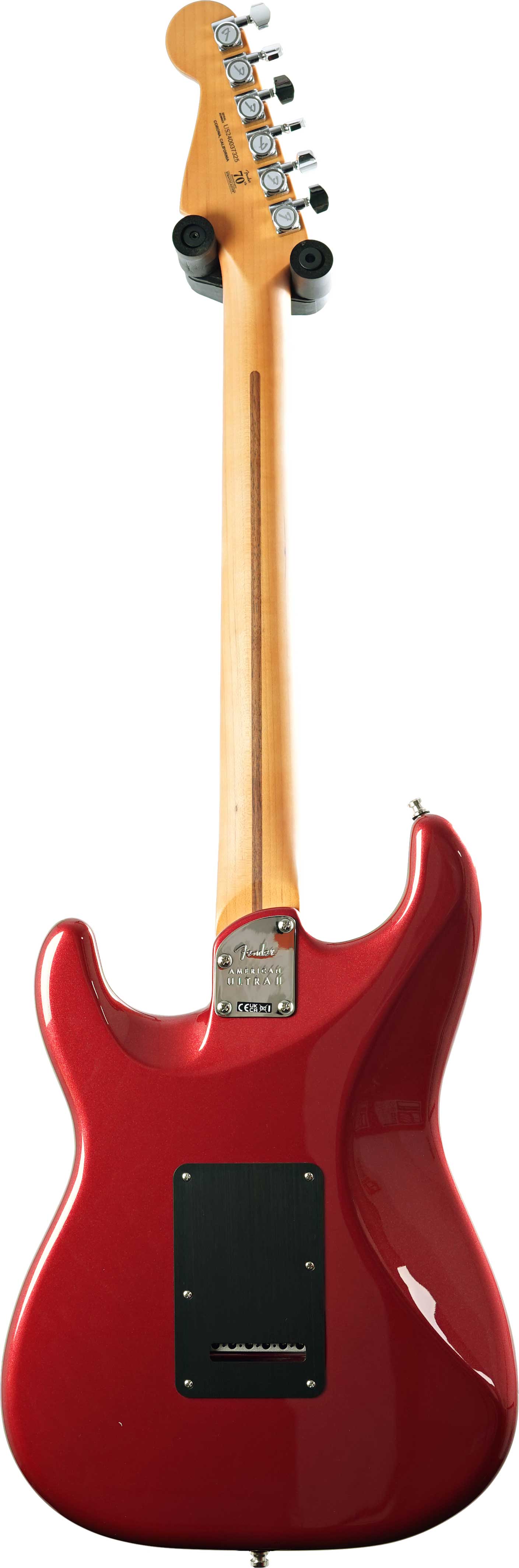 Fender American Ultra II Stratocaster Maple Fingerboard Sinister Red #US240037325