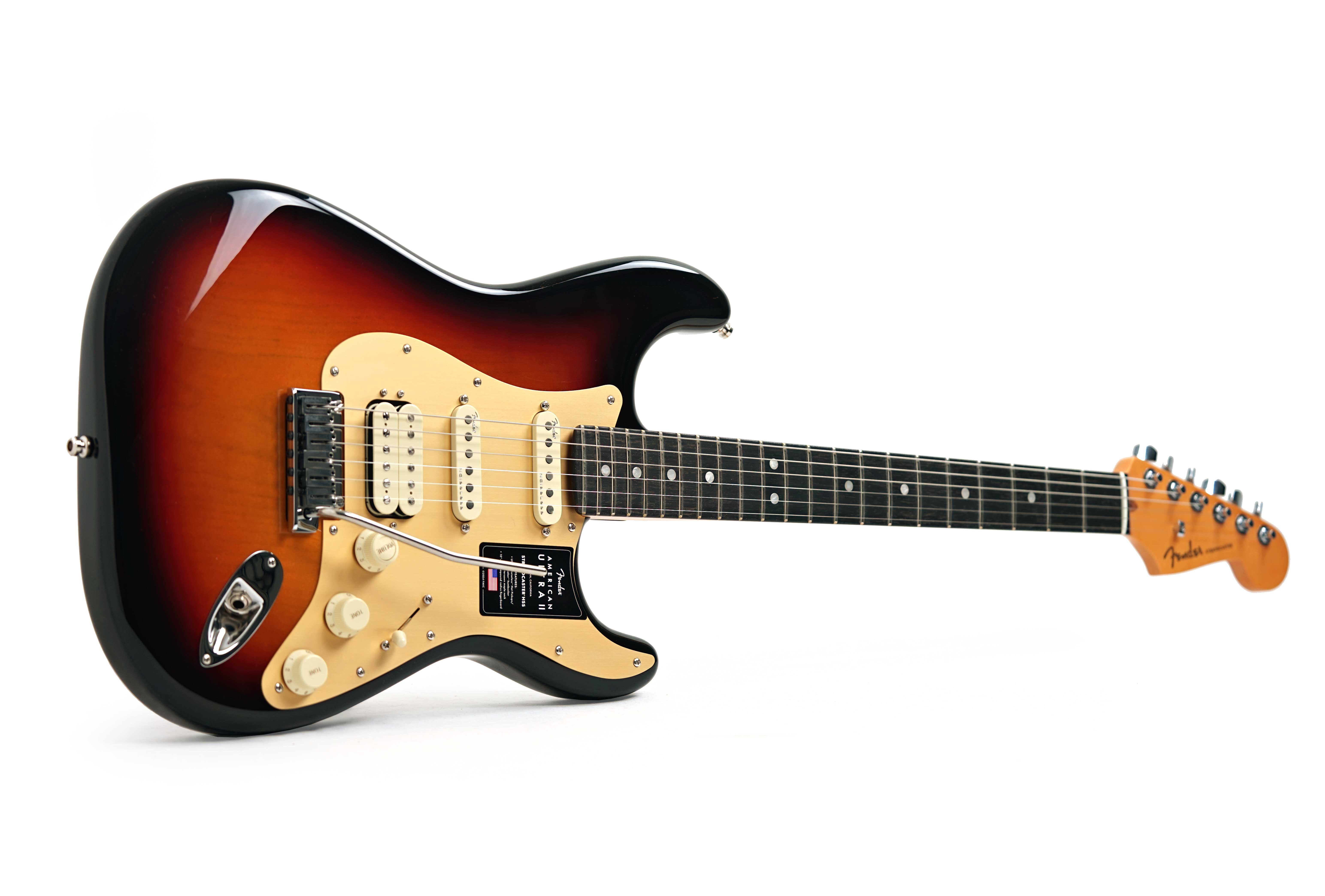 Fender American Ultra II Stratocaster HSS Ebony Fingerboard Ultraburst #US25008074
