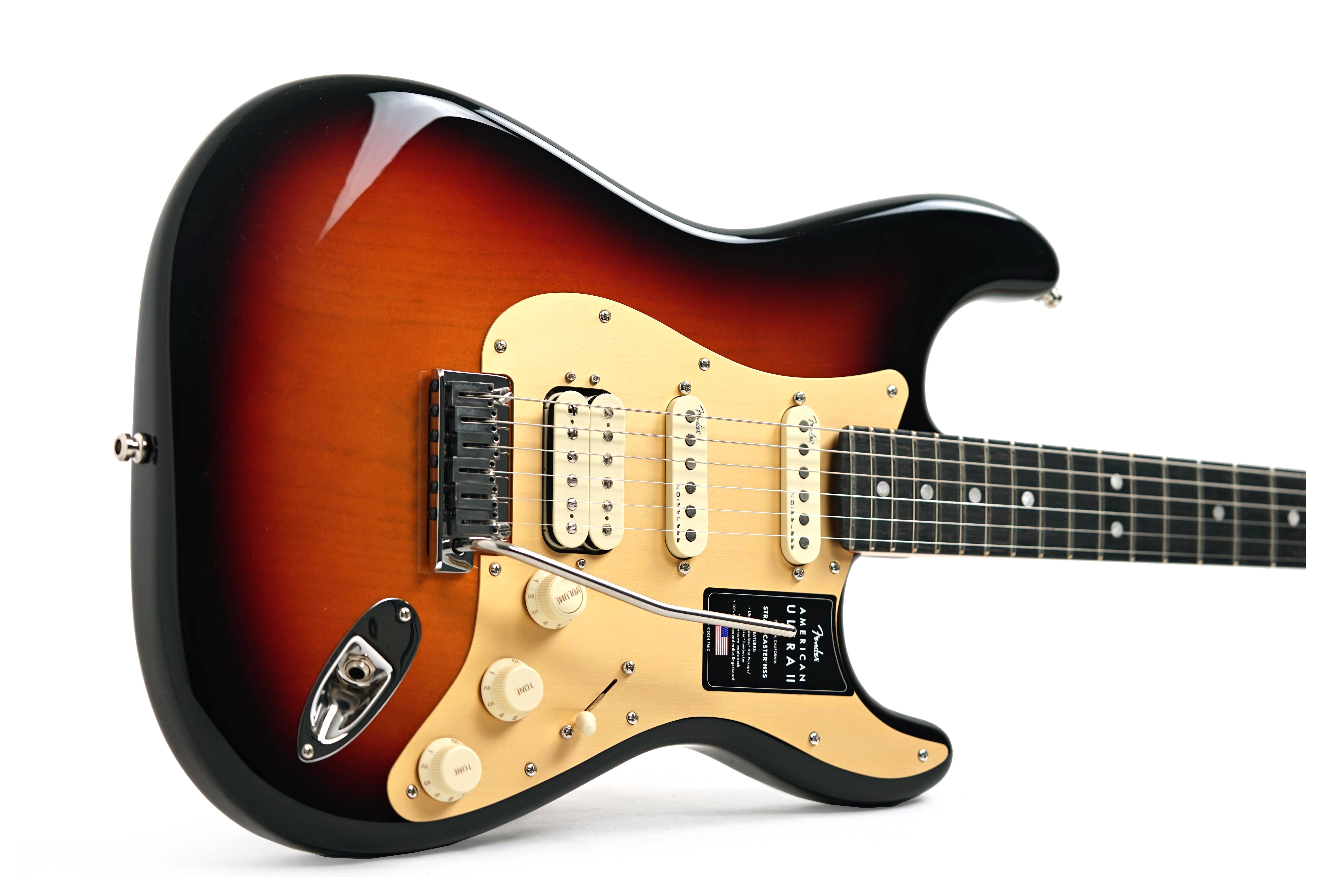 Fender American Ultra II Stratocaster HSS Ebony Fingerboard Ultraburst #US25008074