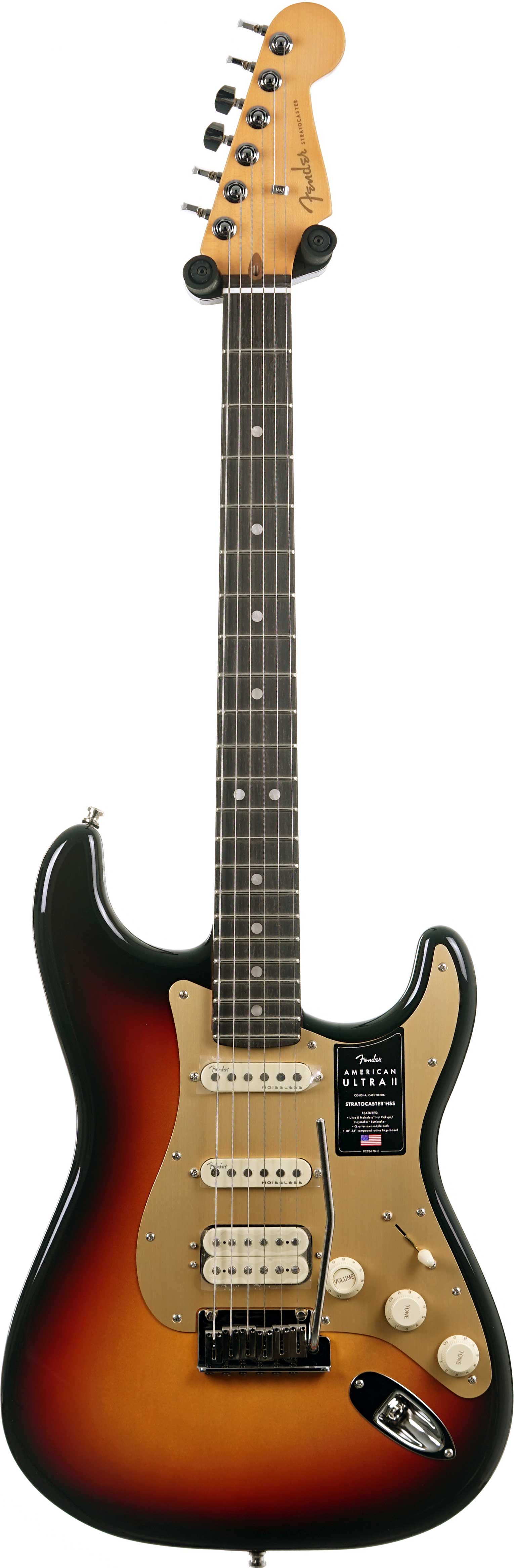 Fender American Ultra II Stratocaster HSS Ebony Fingerboard Ultraburst #US25008612