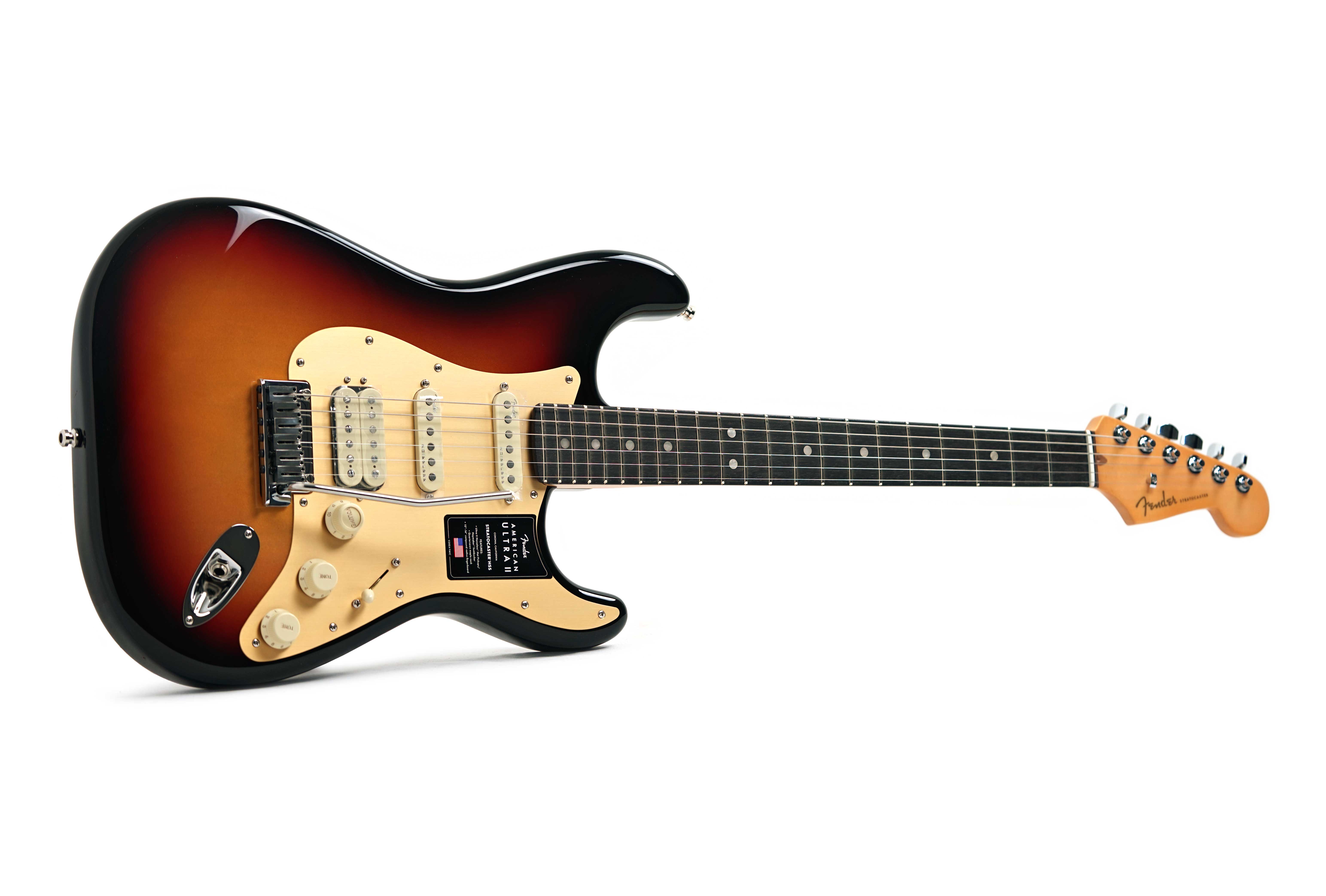 Fender American Ultra II Stratocaster HSS Ebony Fingerboard Ultraburst #US25008612