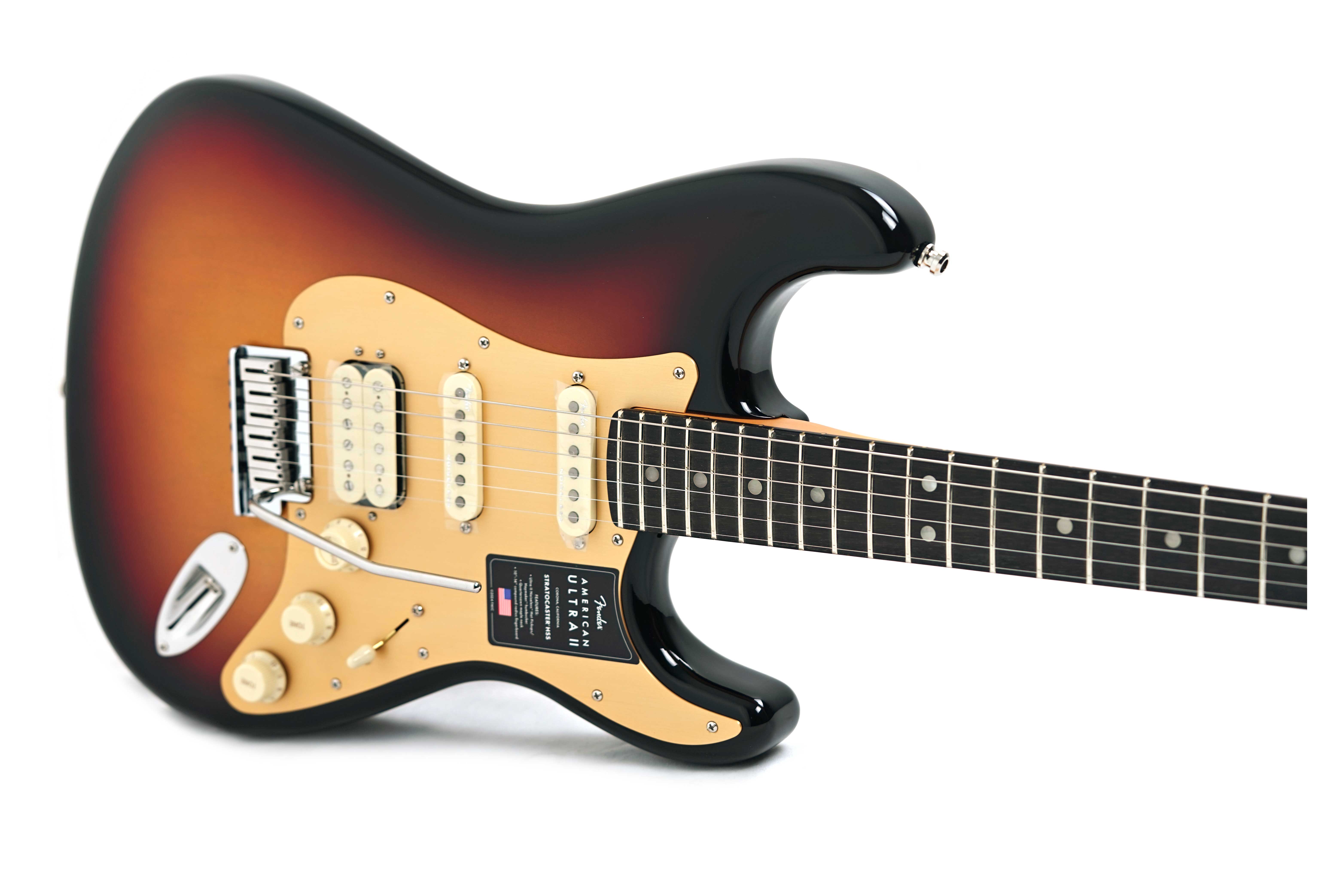 Fender American Ultra II Stratocaster HSS Ebony Fingerboard Ultraburst #US25008612